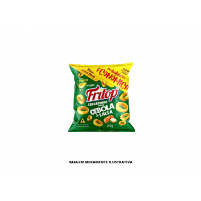 SALGADINHO DE MILHO CEBOLA SALSA FRITOP 200G